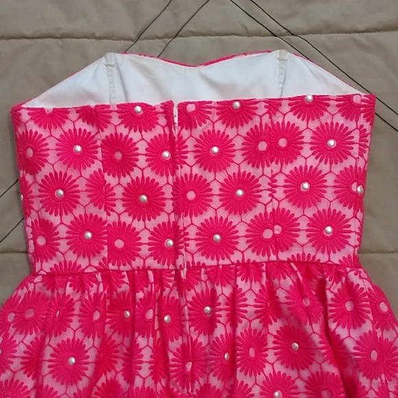 Lilly Pulitzer "Peyton" Strapless Dress - Picture 3 of 5